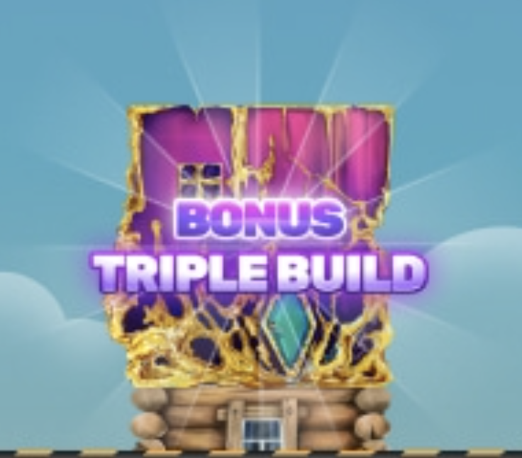 Tower Rush game Triple Build bonus - three floors at once