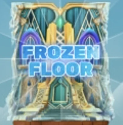 Frozen Floor bonus activated in Tower Rush with the multiplier locked